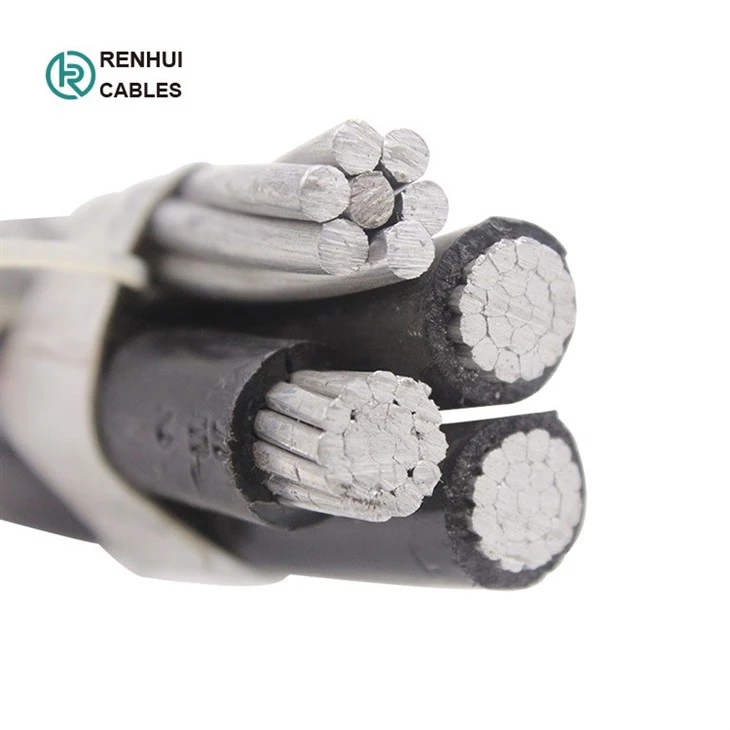 0.6/1kv Aerial Bundled Service Drop Wire Abc Cable For South Africa